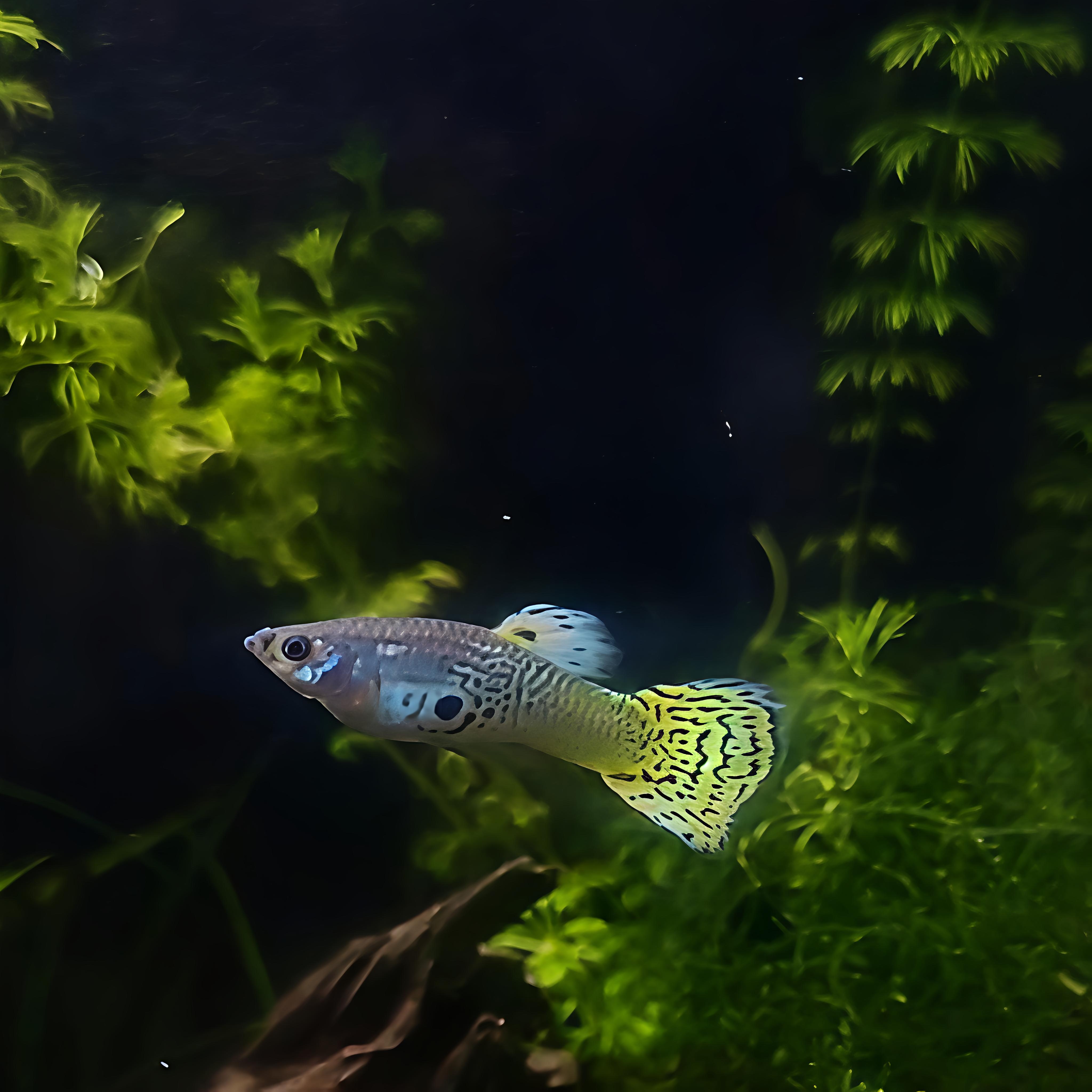Green Cobra Guppy